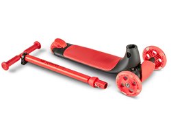 Yvolution - Yglider Kiwi - Rood - Kinderstep met led wielen