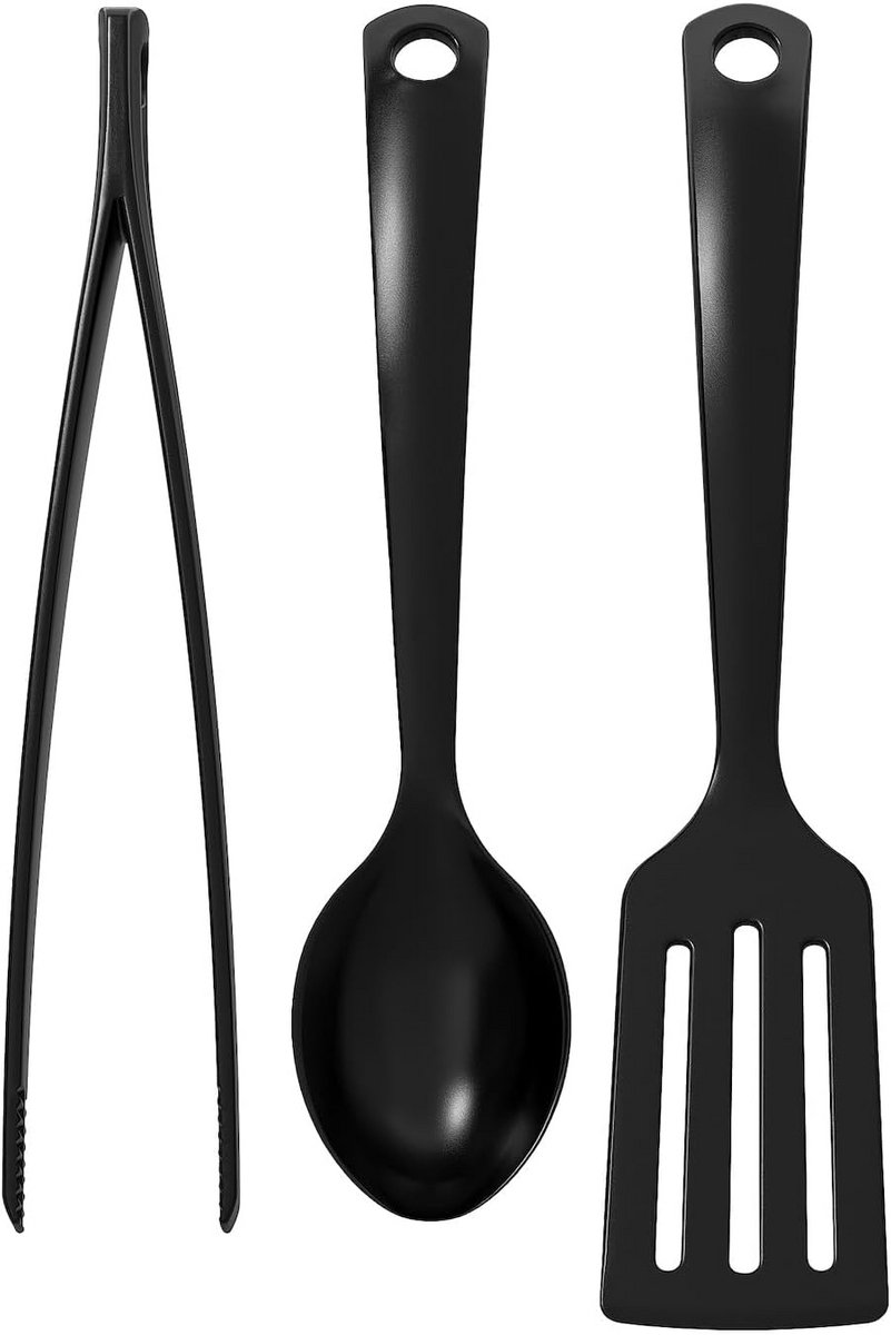 3-Delige Keukengerei Set - Zwart