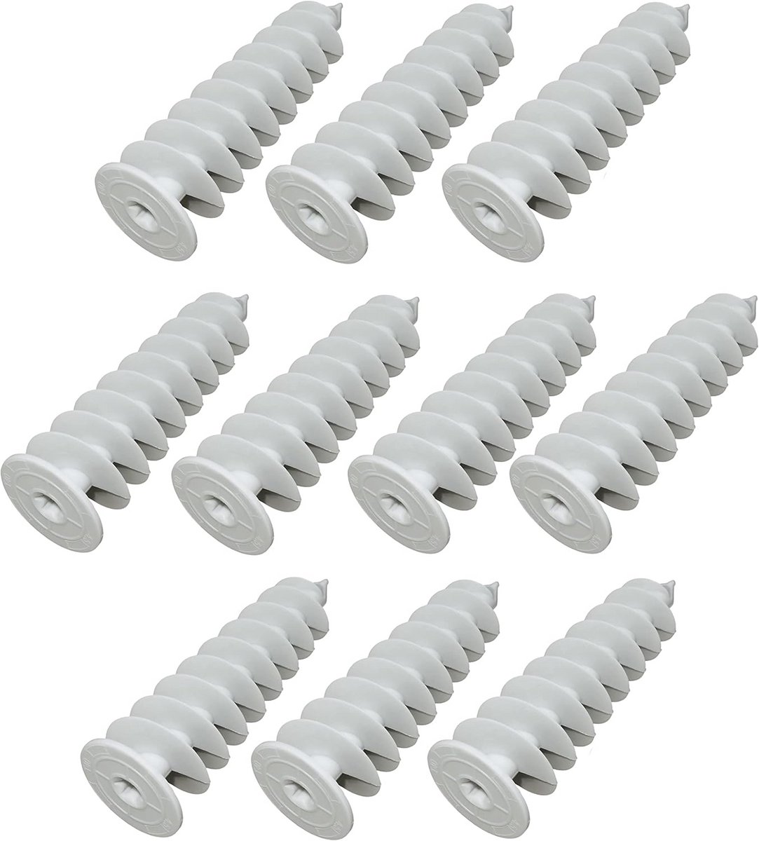 10x Spiraalpluggen voor Isolatie (Ø8x85mm) - Bevestiging in EPS/XPS Platen