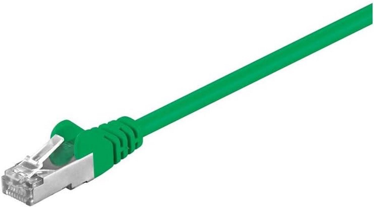CAT 5e UTP Netwerkkabel Groen 1 Meter - Hogesnelheid LAN Kabel met RJ45 Connectoren