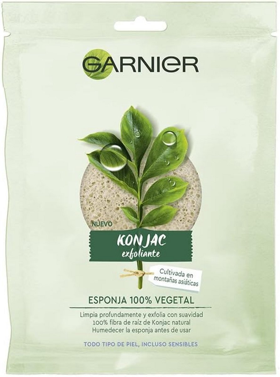 Natuurlijke Konjac Spons voor Gezicht - Zachte Reiniging en Scrub