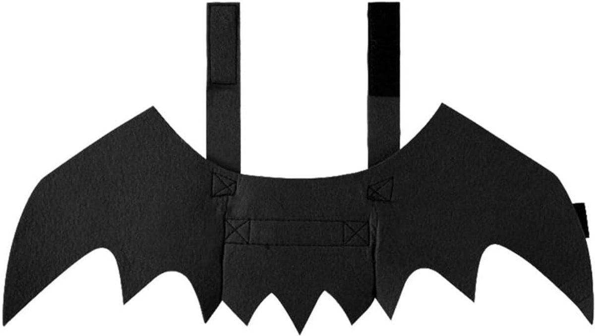 Vleermuis Kostuum voor Katten en Kleine Honden met Belletje - Halloween Cosplay