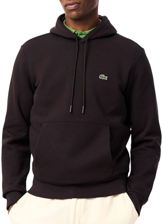Sweat à capuche Lacoste Bio Cotton Fleece pour homme - Taille L