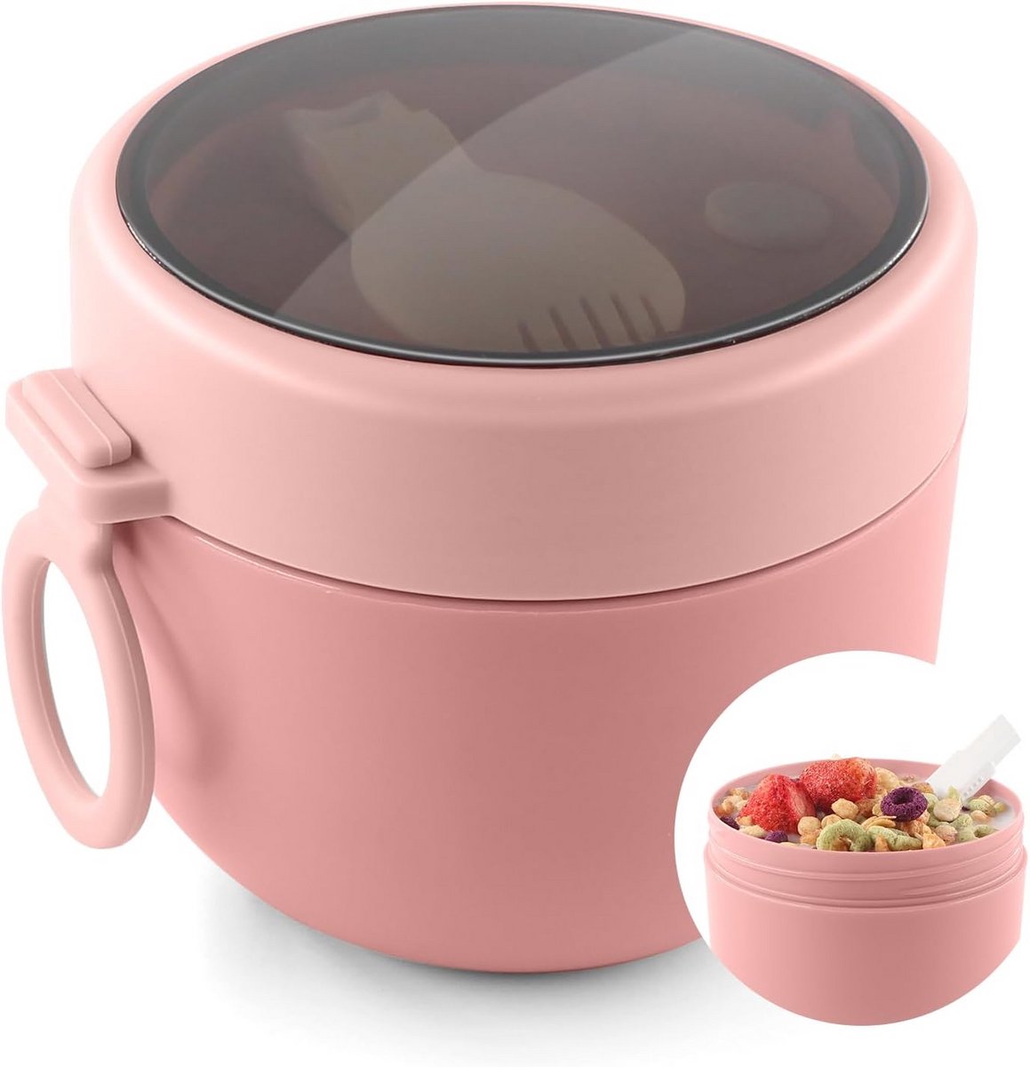 Yoghurtbeker To Go – Lunchbeker – Yoghurt Cup - ontbijt accessoire