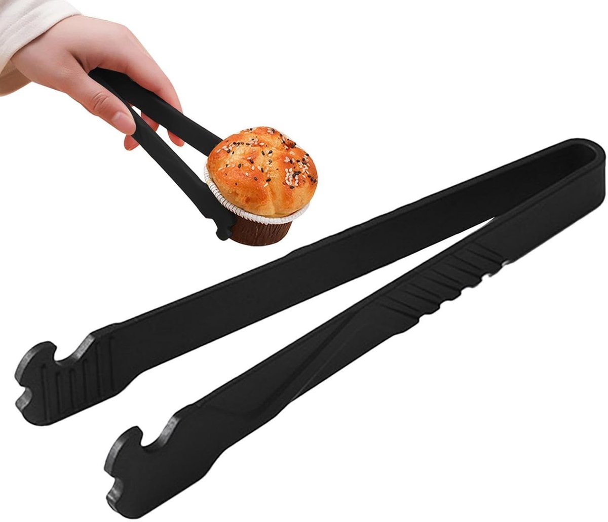 Broodrooster rekker - Oven tang - Veilig uitnemen - Hittebestendig nylon - 18 cm lang