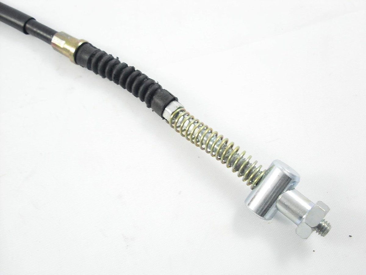 Remkabel Motor - Bowdenkabel Achter - Veilig Remmen - Duurzame Trekhoes - 200cm Lengte - Zwart
