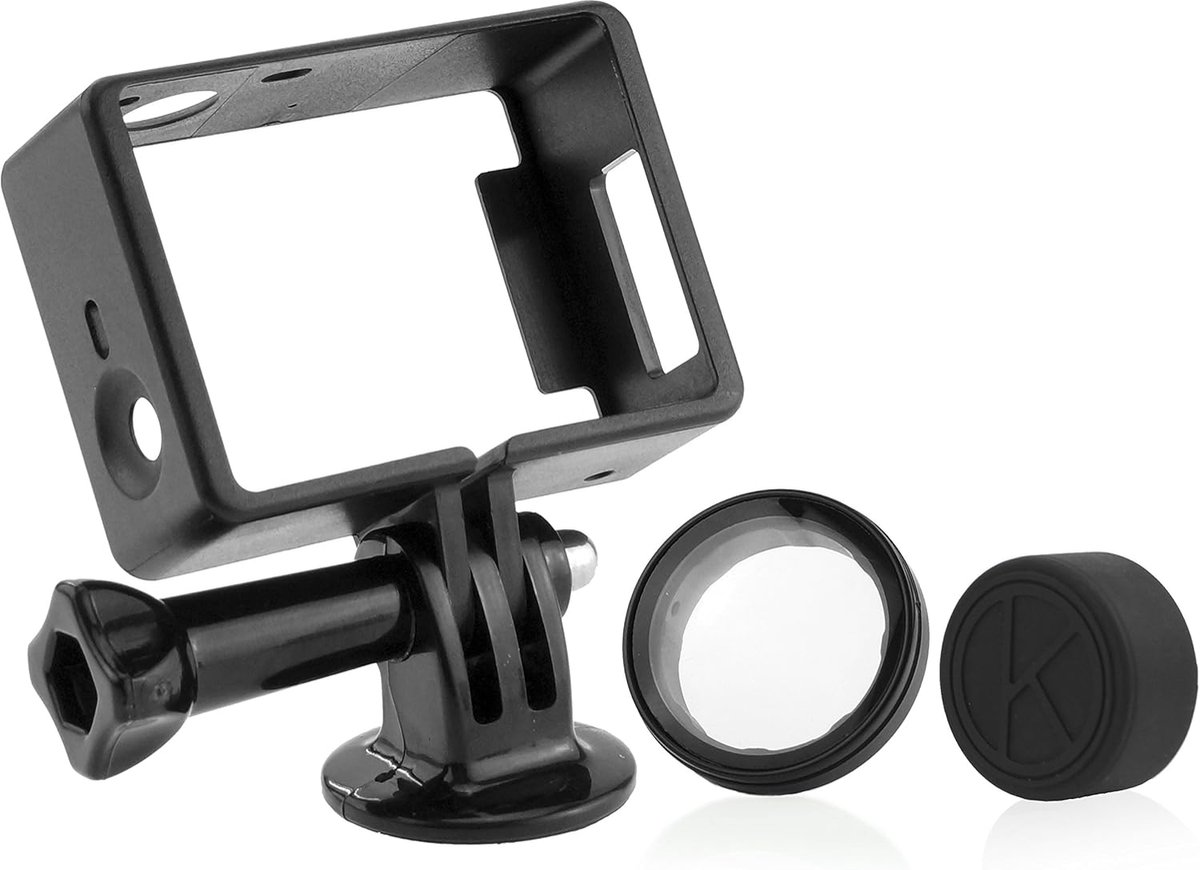 Camera Frame - Actiecamera Behuizing - Optimale Geluidsopname - Volledige Poort Toegang - 24 x 15 x 2 cm