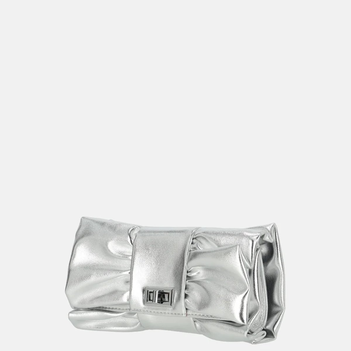 Firenze strik clutch silver