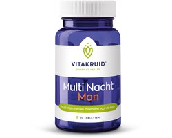 Vitakruid Multi Nacht Man 30 tabletten