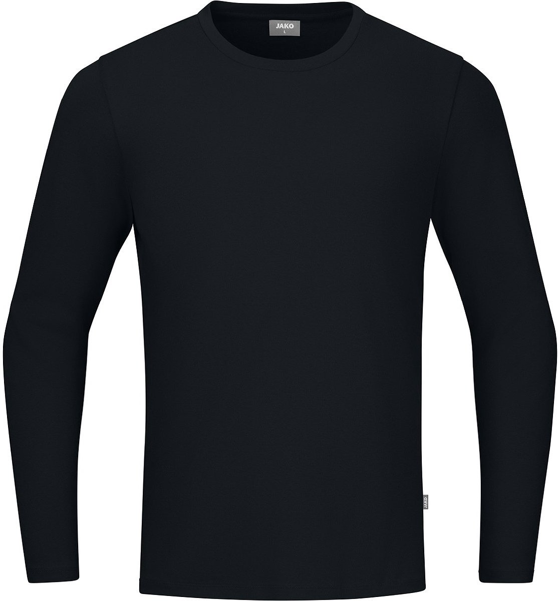 Jako Organic T-Shirt Met Lange Mouwen - Zwart | Maat: XL