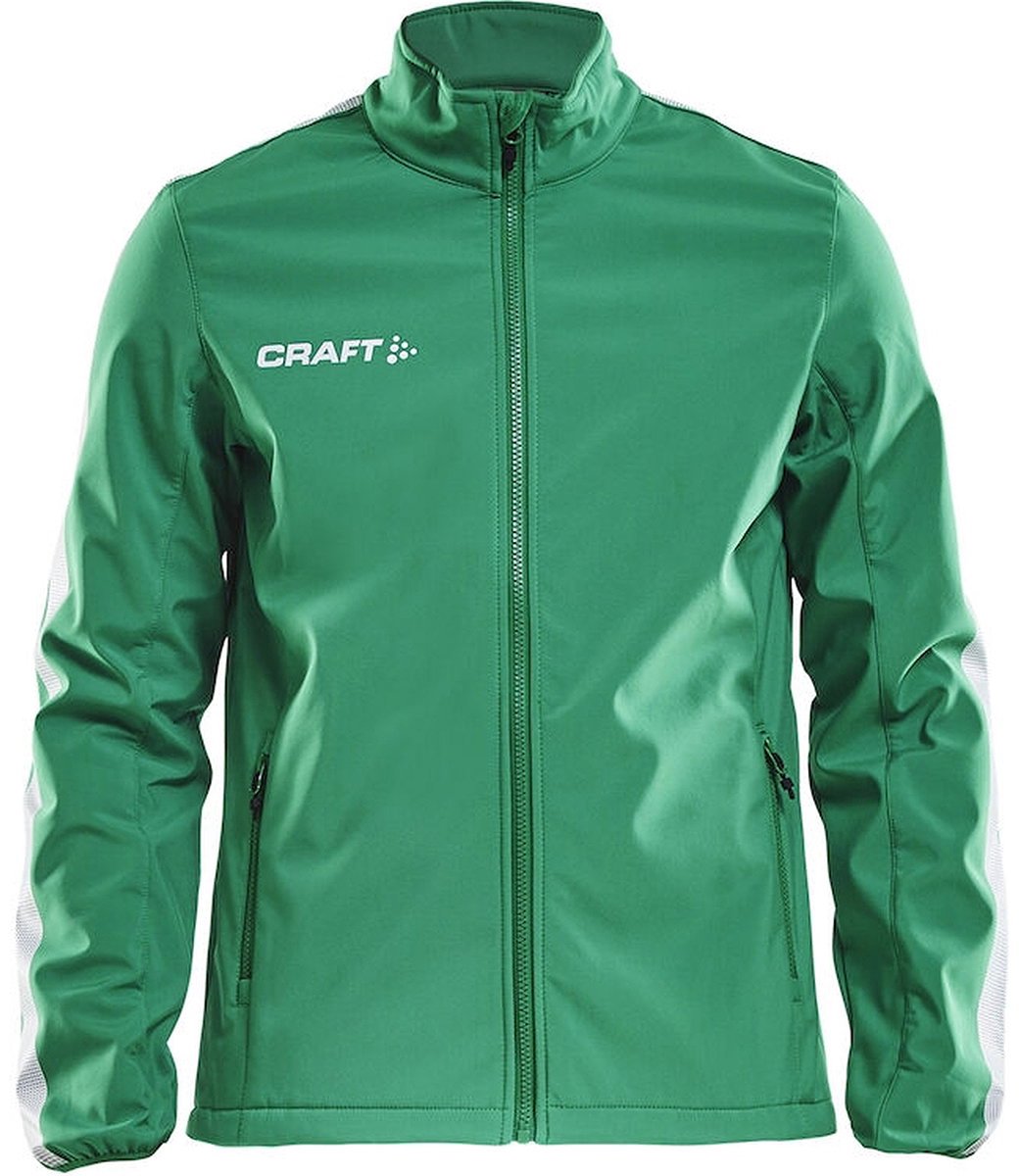 Craft Pro Control Softshell Jack Dames - Groen | Maat: M