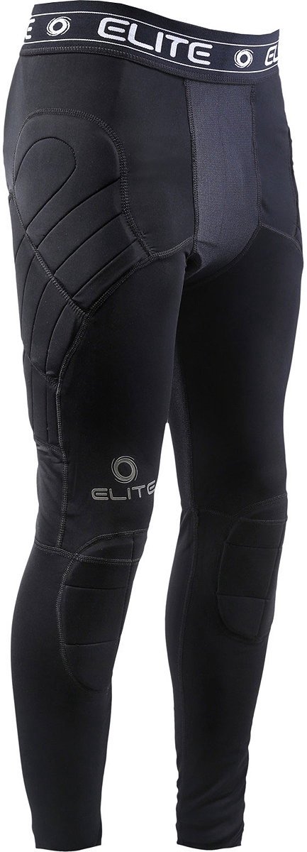 Elite Sport Body Shield Padded Compression Keeperbroek Heren - Zwart | Maat: S