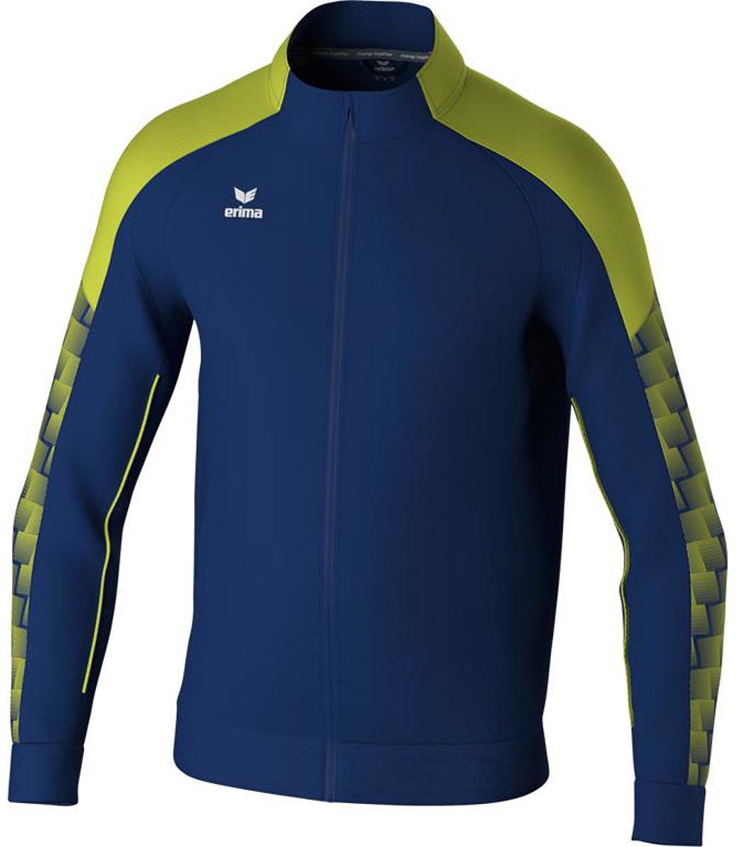 1042x1200.jpg Erima Evo Star Trainingsjack Kinderen - Marine / Lime | Maat: 116 - Afbeelding 1