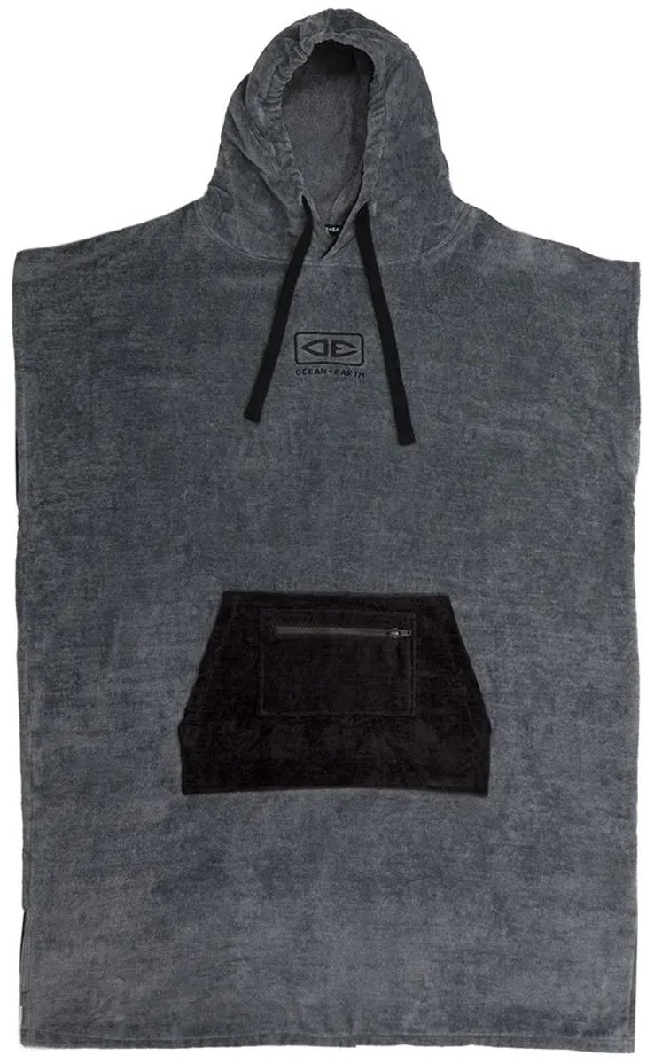Ocean & Earth Daybreak Hooded Poncho Grijs