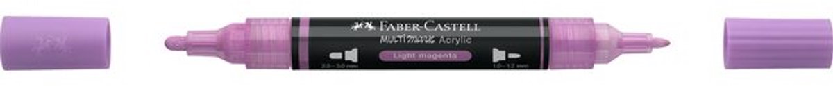 Acrylmarker Faber Castell Multimark 119 light magenta - FC-185919
