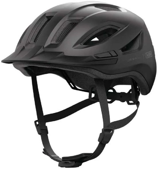 Fietshelm ABUS URBAN-I 4.0 velvet black M - 54-58 cm - zwart - Geschikt voor gebruik op elektrische fietsen - stadsfietsen - 270 g — afbeelding 3