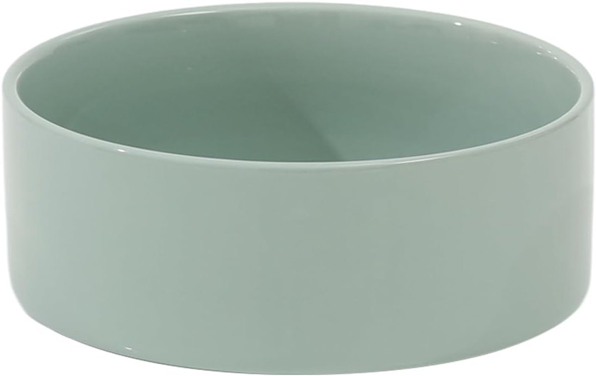 Keramische Hondenbak - Voerbak Waterbak - Grote Honden - Antislip Verzwaard - 208 cm Diameter - Lichtgroen