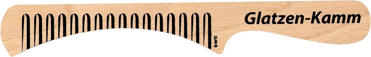 Grap Kam - Fopartikel - Feestelijk Vermaak - Geen Haar Nodig - 24.5 cm