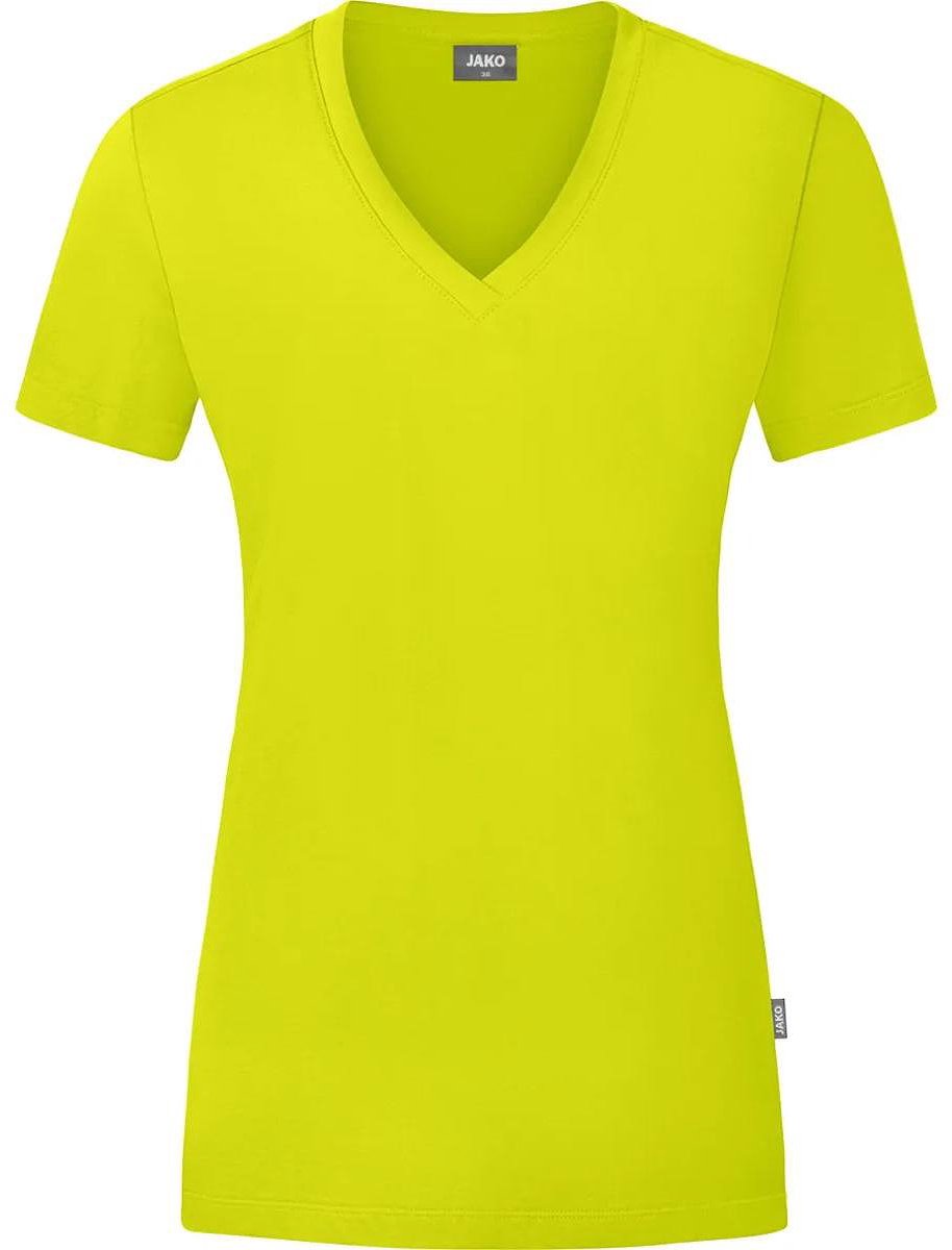Jako Organic T-Shirt Dames - Lime | Maat: 48
