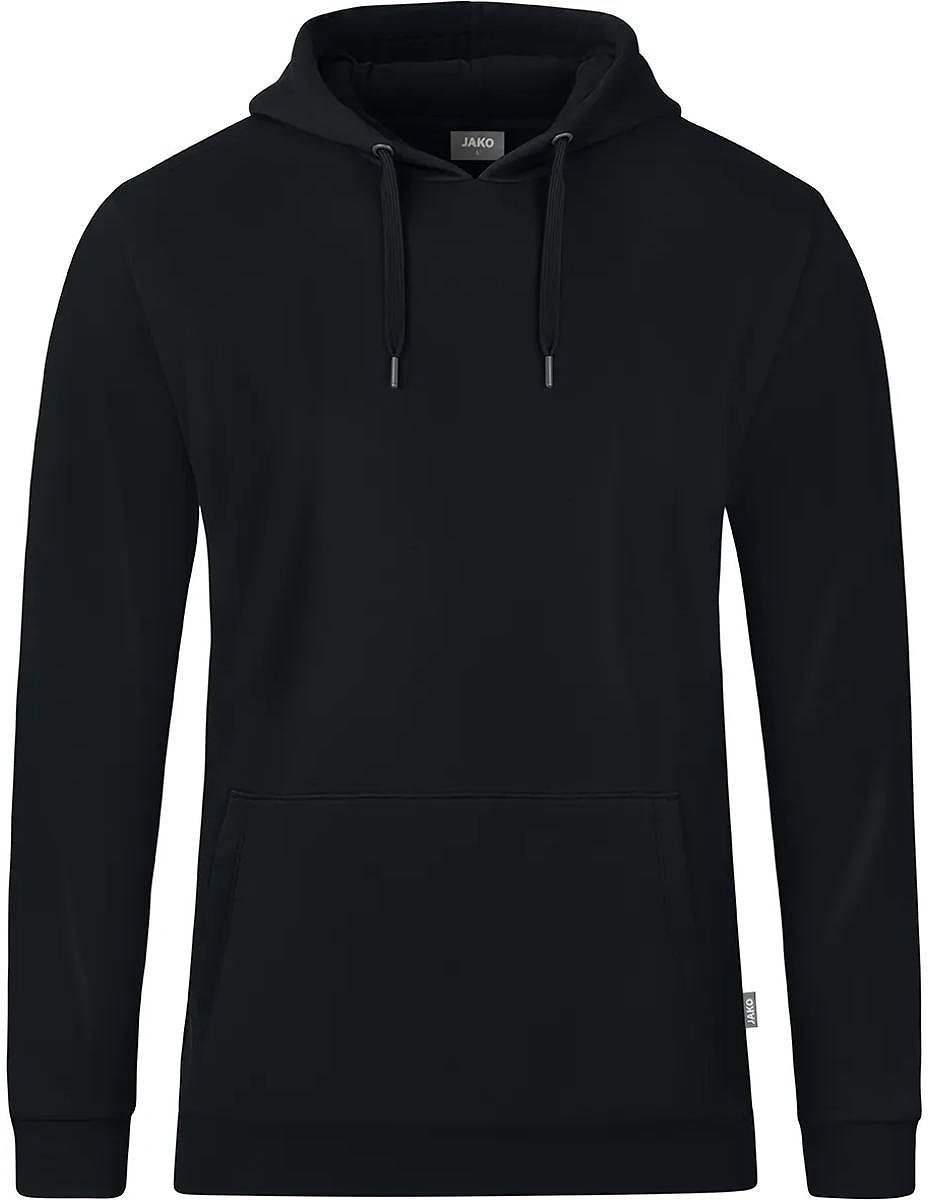 Jako Organic Sweater Met Kap Heren - Zwart | Maat: XXL