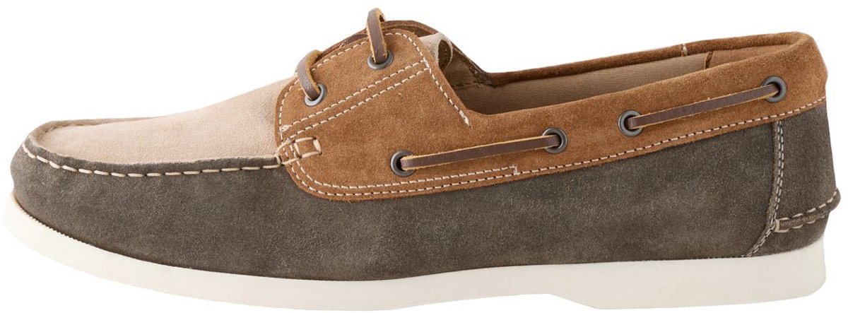 Next - Heren - Leren bootschoenen - Groen