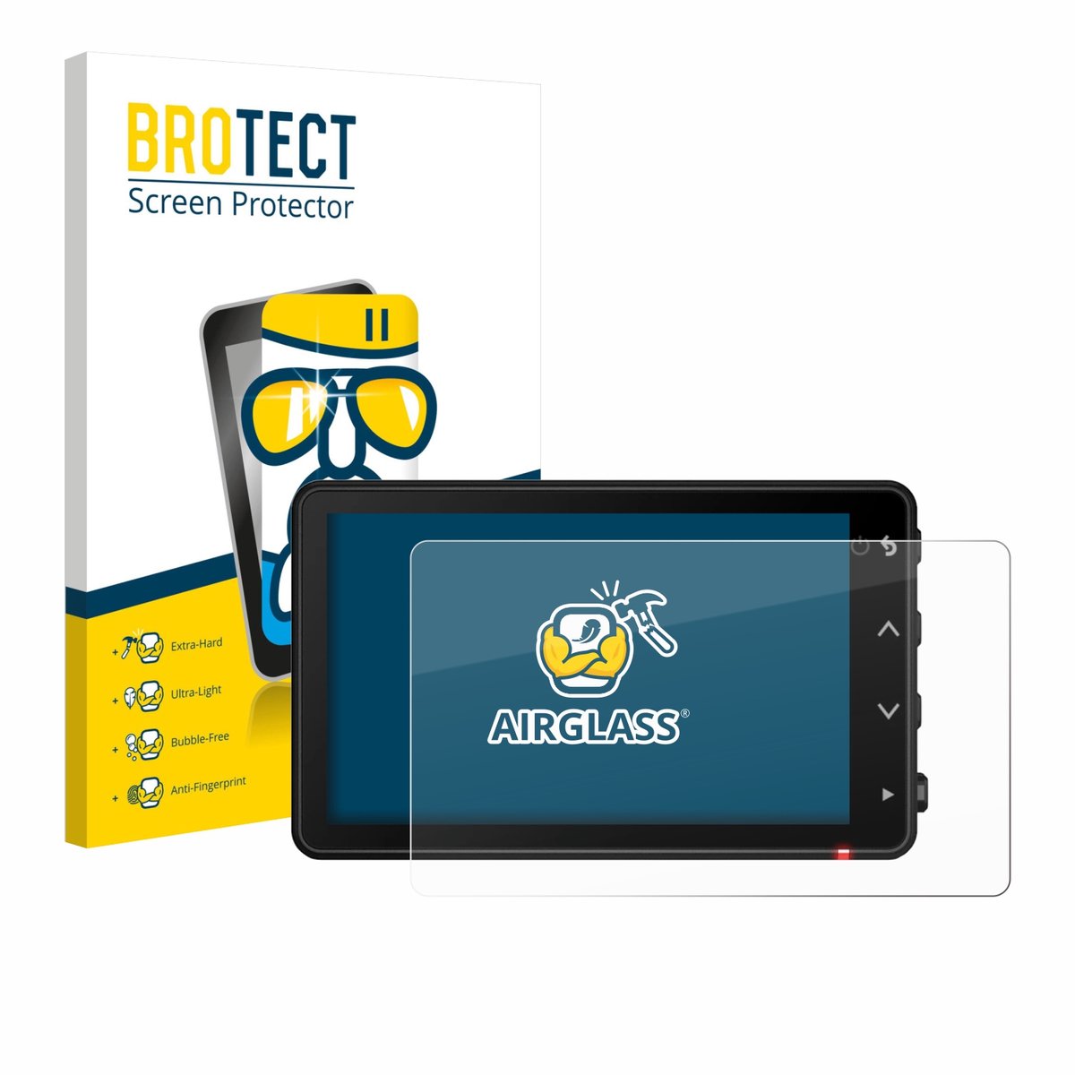 Screenprotector voor Garmin Catalyst 2 Beschermglas transparant