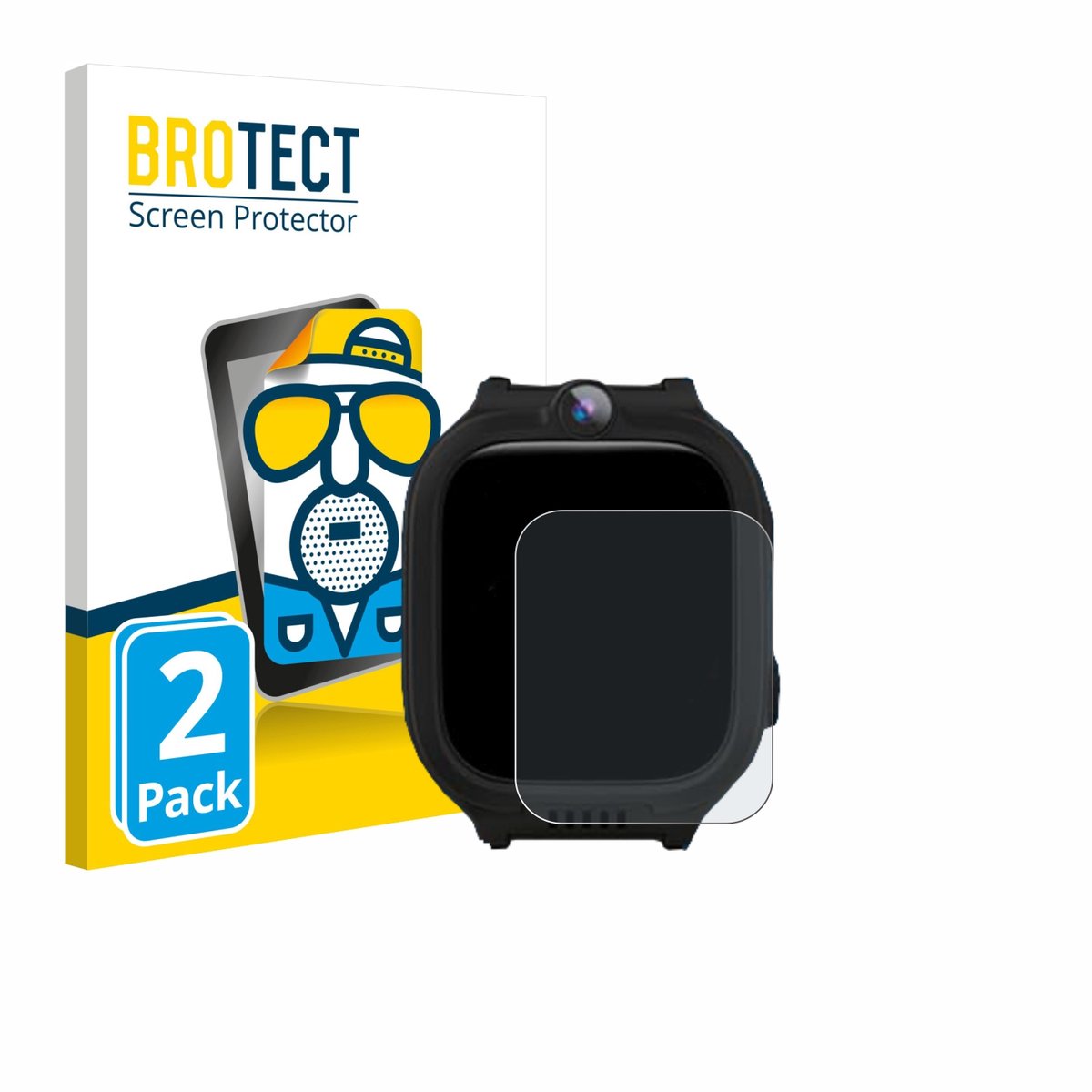 BROTECT - Screenprotector voor VELTIX X Pro 1.69" - Folie Beschermfolie matte 2 Stuks