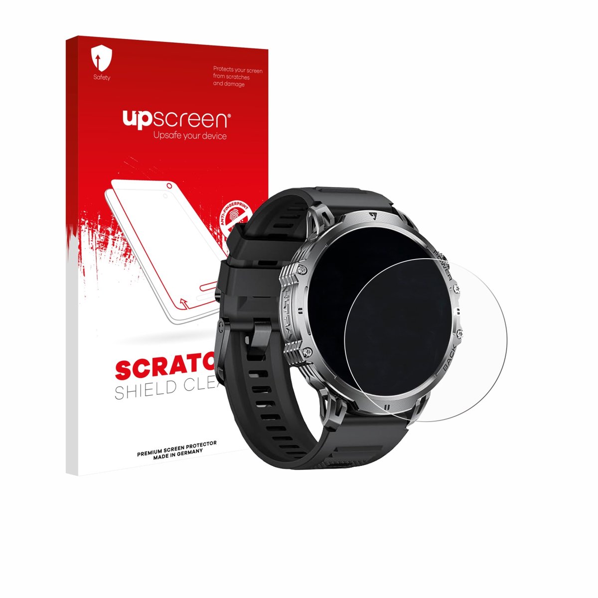 upscreen - Screenprotector voor LIGE EF13-B 1.85" - Folie Beschermfolie transparant
