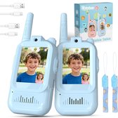 Video Walkie Talkie Set voor Kinderen en Volwassenen - Portofoon met Camera - Oplaadbaar Speelgoed vanaf 4 Jaar - Walkie Talkie voor Kinderen - Spionage Camera