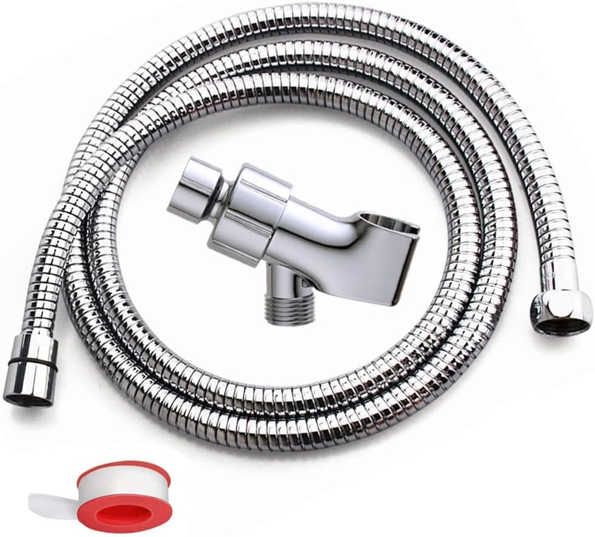 Doucheslang Set - Handdouche Slang - Douchen Gemak - Verstelbare Houder - 2 Meter Lang - C