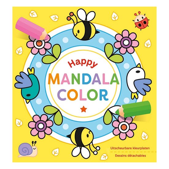 Happy Mandala Color - cover