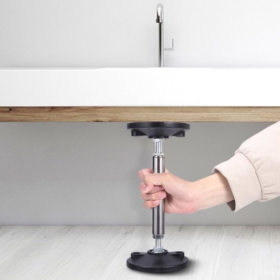 Telescopische steunstang - Installatiehulpgereedschap - Kasten plaatsen - Hoge gewichtscapaciteit - 30-45 cm van Merkloos	 — afbeelding 3