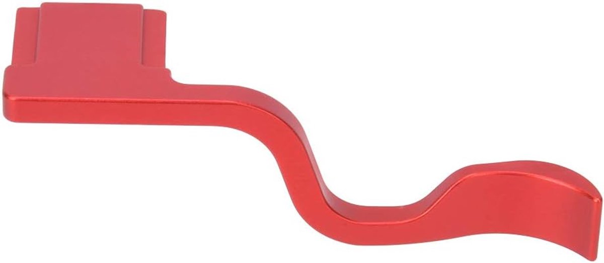 Camera Duimgreep - Vingerhouder - Betere Grip - CNC Gefreesd - Rood