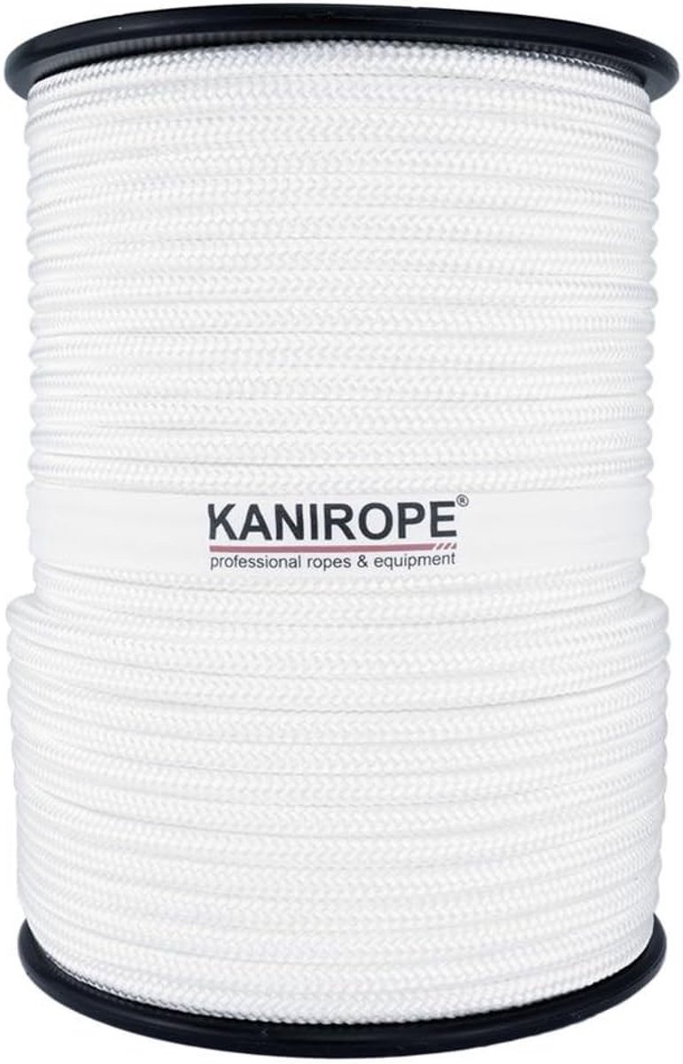 Nylon Touw - Polyamide Koord - Veelzijdig Gebruik - 16-voudig Gevlochten - 5mm 100m