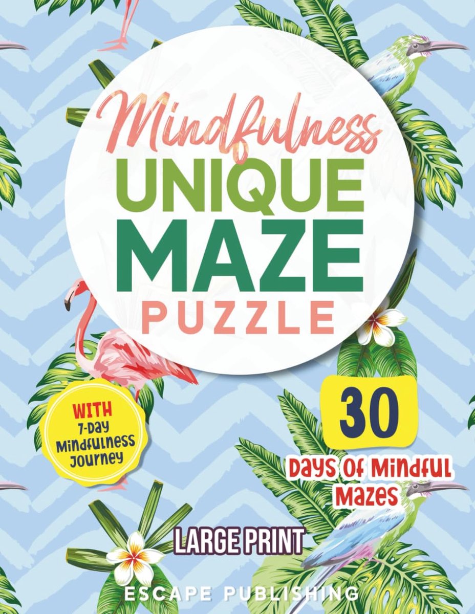 Puzzelboek - Breinbrekers - Ontspanning - Dertig Unieke - Groot Lettertype