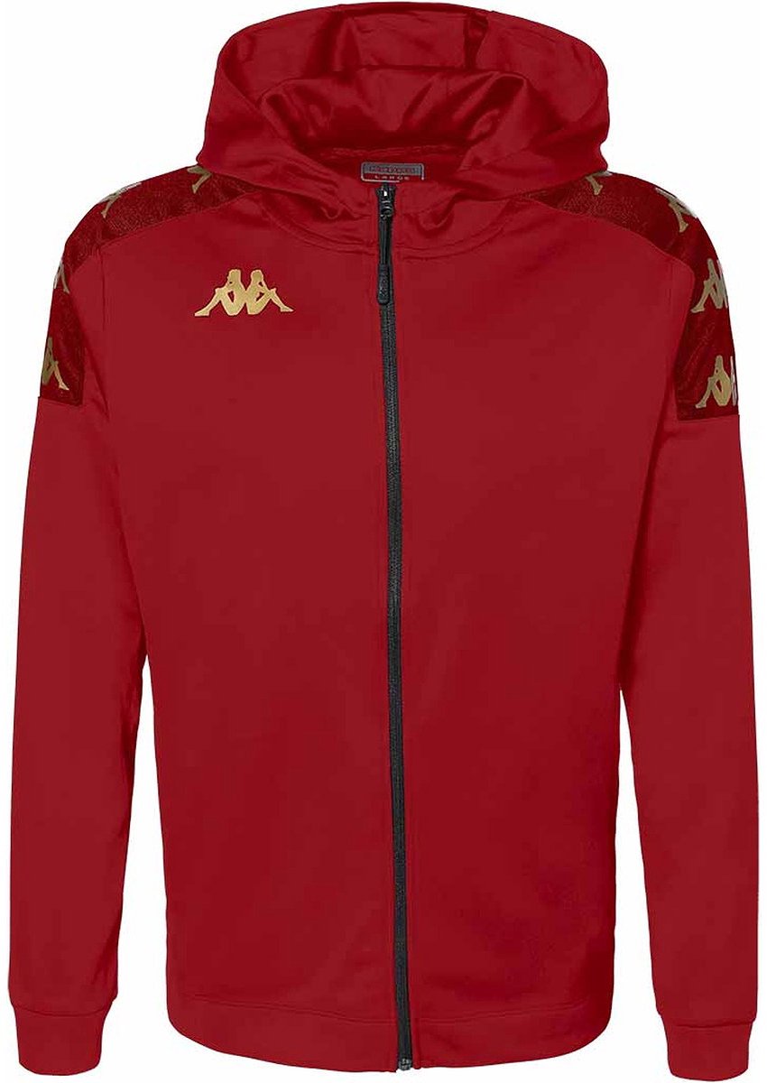 Kappa Banda Grevolo Jas Met Kap Heren Rood