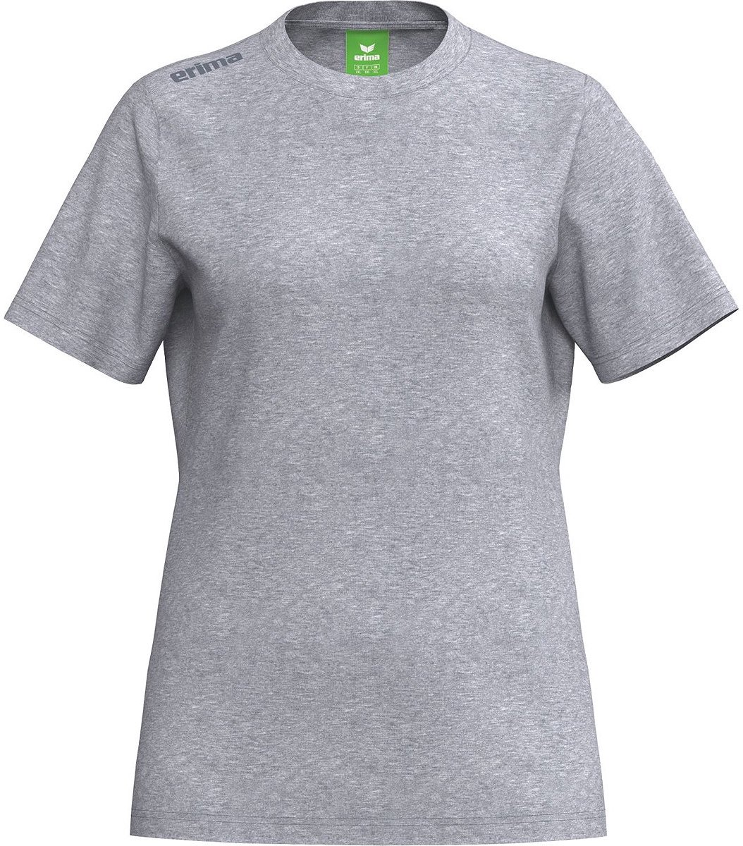 Erima Ts T-Shirt Dames - Grey Melange | Maat: 42
