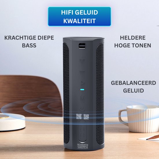 xdobo Hero 1999 Draadloze Bluetooth Speaker 50Watt - Deep Bass - HiFi Subwoofer - 12D Surround Sound - TWS Connectie - Bluetooth 5.3 van Merkloos — afbeelding 5