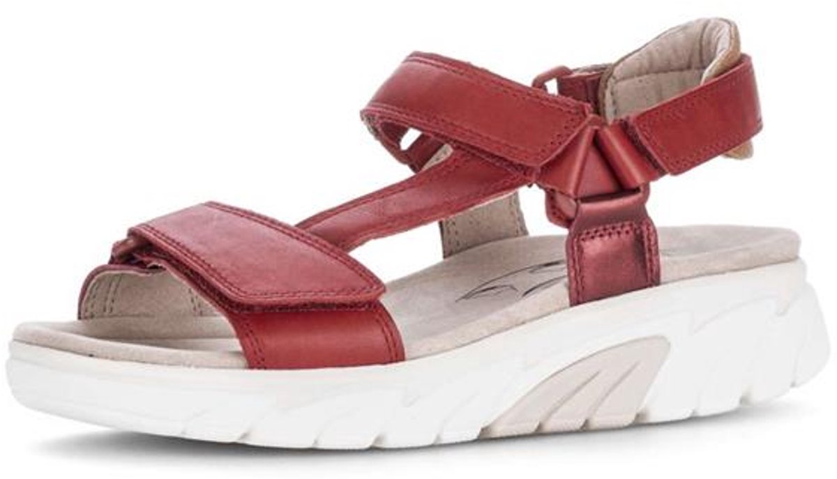 Gabor Rollingsoft Dames wandel sandalen artikel 86.833.48 Rood