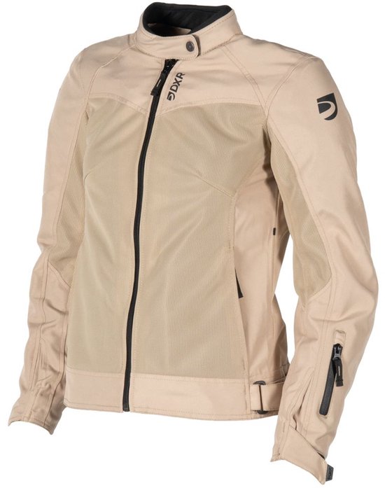 MOTOBLOUZ Motorjas STREAM AIR EVO DAMES vrouw| Zomer|Zand/Beige 40 CE-gekeurd