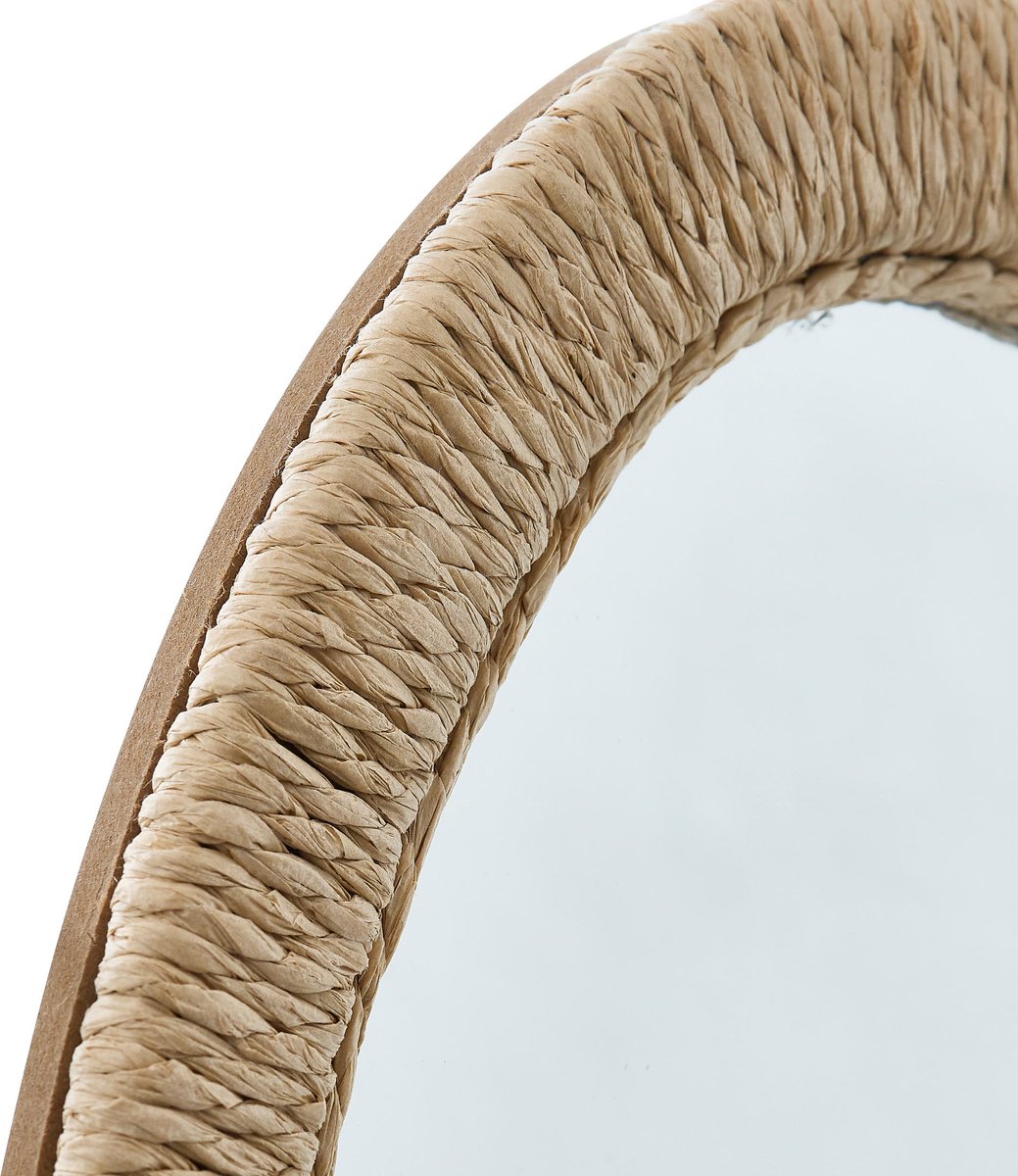 Atmosphera Tilia Spiegel met Touw - 31x41cm - Bruin