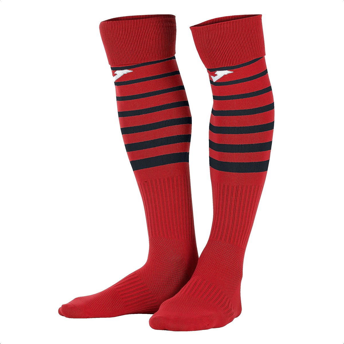 Joma Premier II Voetbalkousen - Rood / Zwart | Maat: 28-33