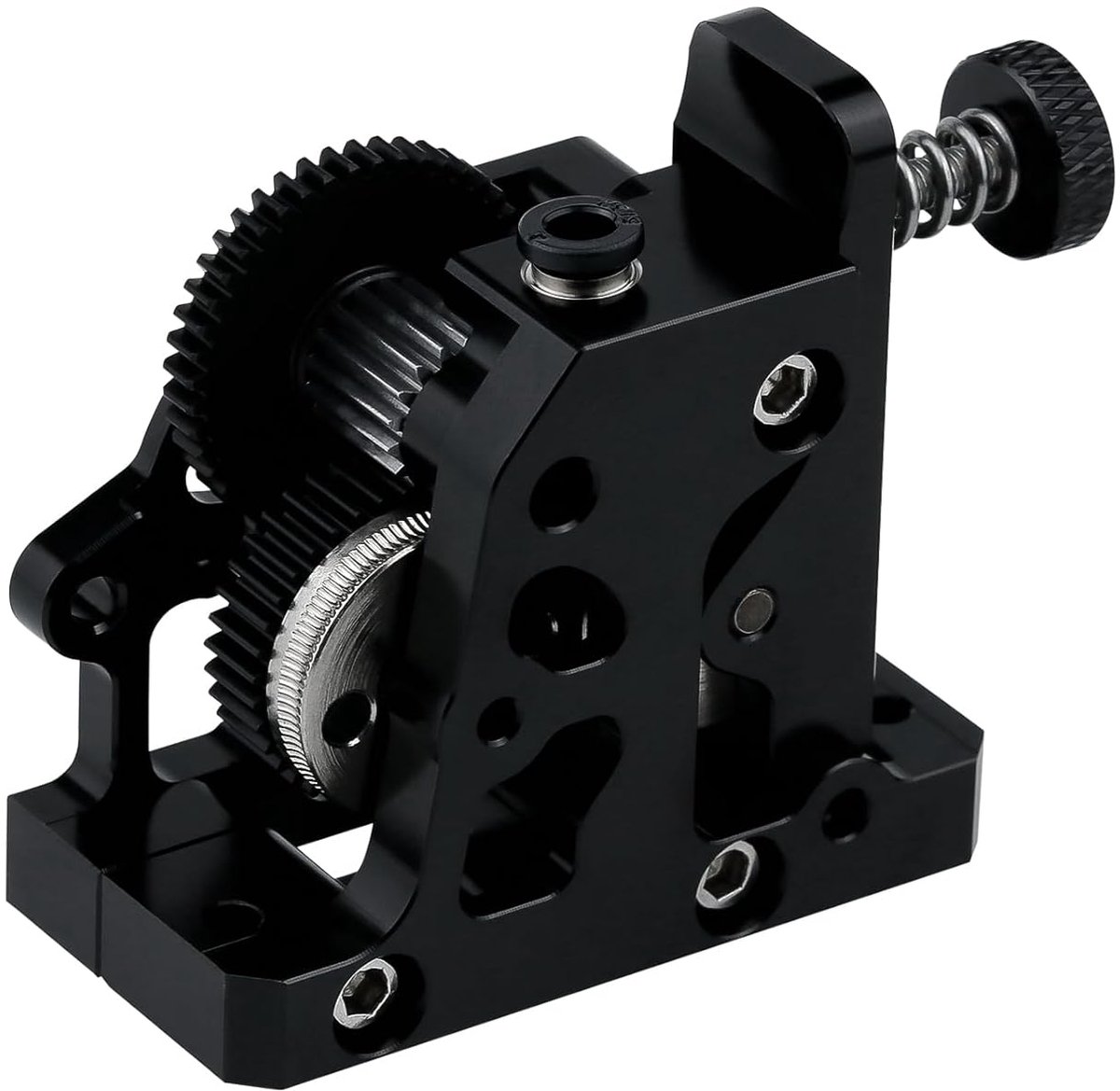 3D printer reserveonderdelen - 3D Printer Nozzles - All-Metaal Verfesterde Staal Reductie Tanden Extruder, Big Gear POM Drive, Geschikt voor diverse 3D Printer modellen
