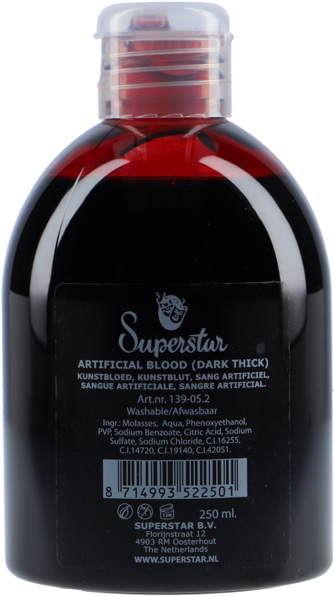 Superstar Kunstbloed Helder Dik - 250 ML