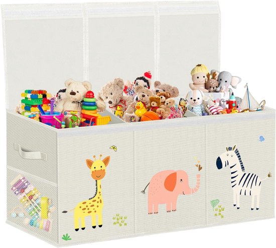 Houten speelgoedkist, Speelgoedkist hout | Per Sempre Toys