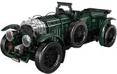 Mould King 13191 Bentley Blower Vintage Classic Oldtimer bouwset | City racing champion adventure | Technische speelgoed creator bouwpakketten voor volwassenen & kinderen | Retro fast speed auto | geschikt voor Lego | Bouwdoos met 3918 bouwstenen