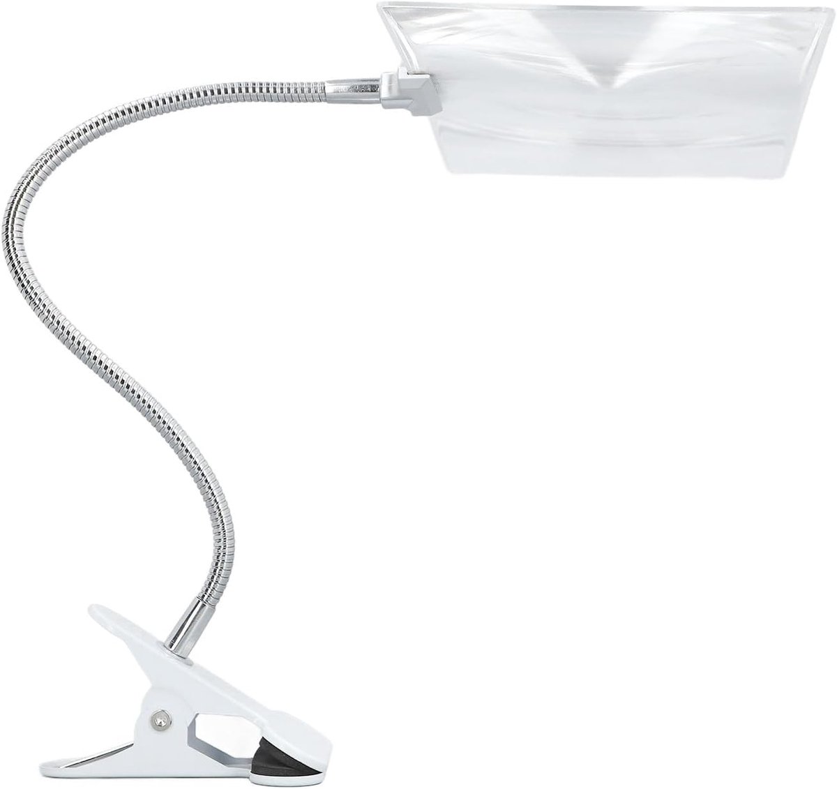 Groot Vergrootglas - Vergrootlamp Leeslamp - Gedetailleerd Werk - Flexibele Zwanenhals - 4x Vergroting