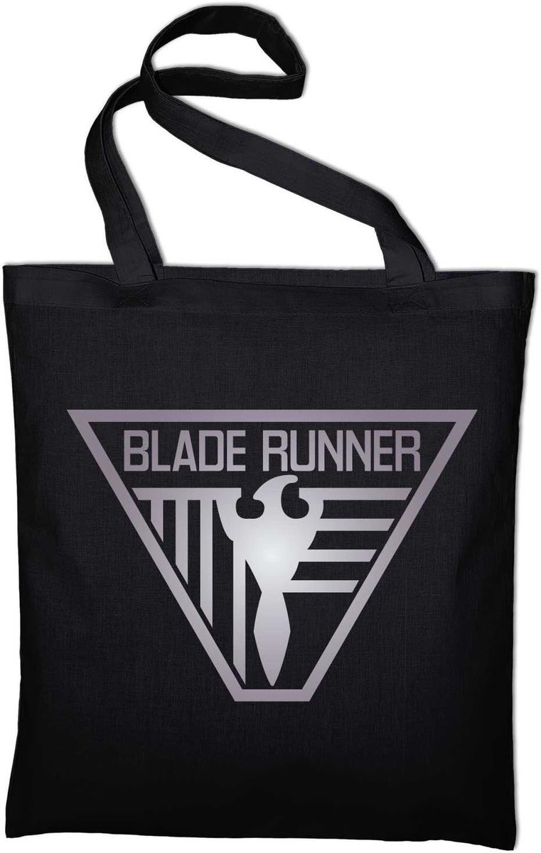 Schoudertas - Jute tas katoen - Boodschappen doen - Logo print