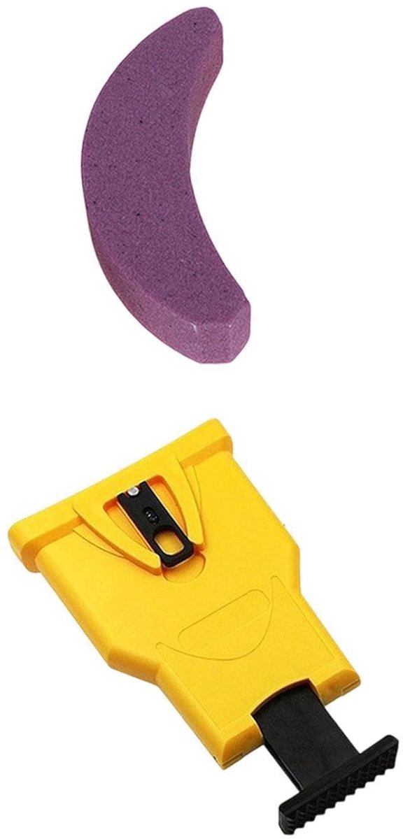 Kettingzaag Slijper - Slijpsteen Houder - Houtbewerking Tuin - Universeel Verstelbaar - 22.6 x 14.4 cm