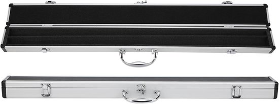 Keu Tas - Billiard Koffer - Keu Bescherming - Aluminium Frame - 81 x 7.5 cm - Zwart — afbeelding 5